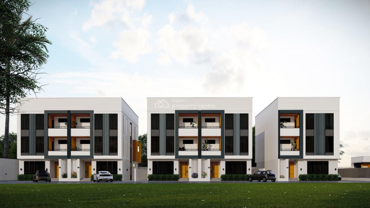 4 Bedroom Semi Detached Luxury Duplex, Behind Coza Guzape, Guzape District, Abuja, Semi-detached Duplex for Sale