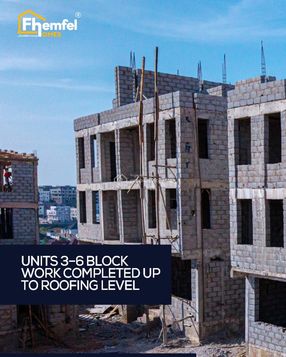 4 Bedroom Semi Detached Luxury Duplex, Behind Coza Guzape, Guzape District, Abuja, Semi-detached Duplex for Sale