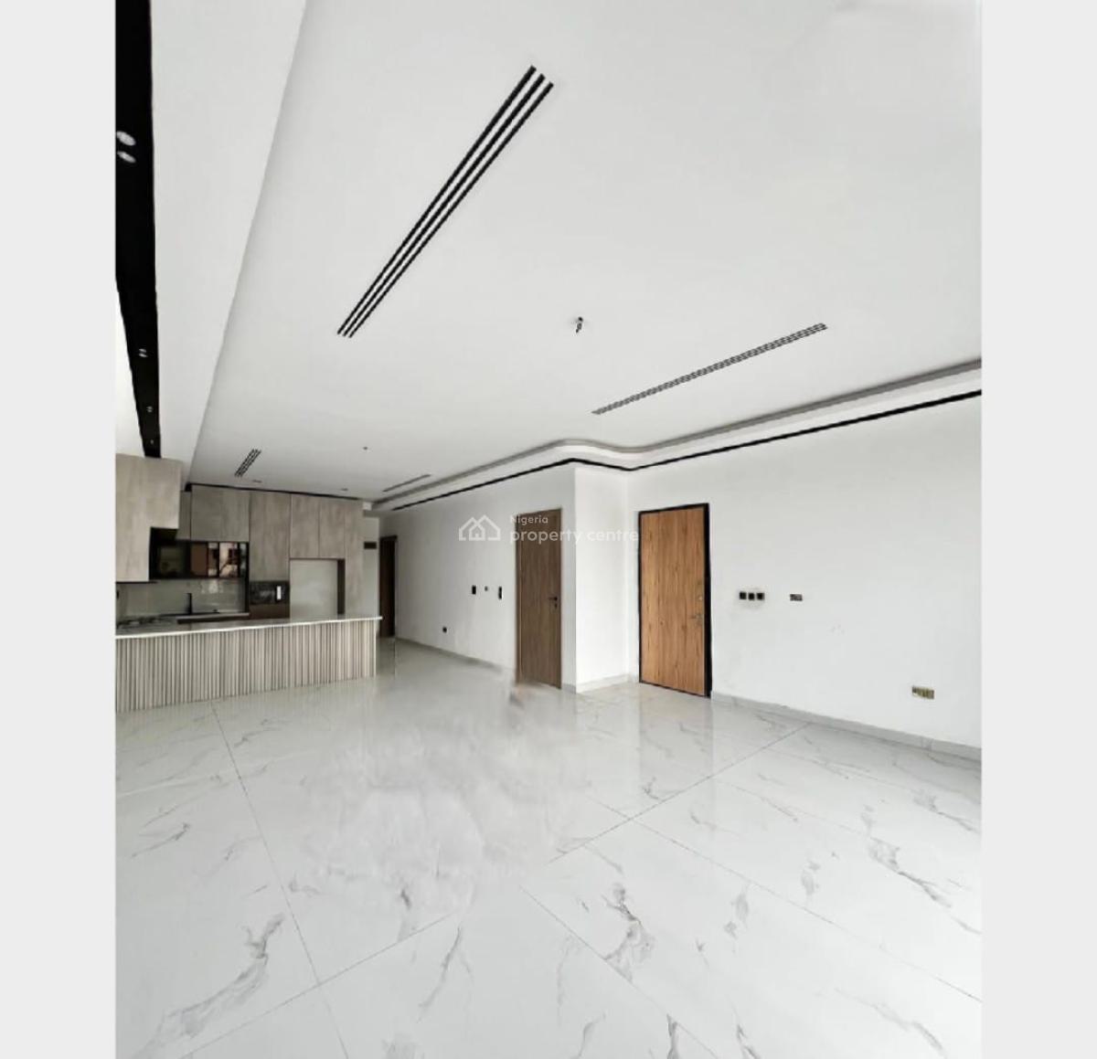 Newly Built 2bedroom Apartment with Fitted Kitchen with Swimming Pool, , Good Road Network, Secured Estate, Balconies and Ample Parking, Lekki Phase 1, Lekki, Lagos, Flat / Apartment for Sale