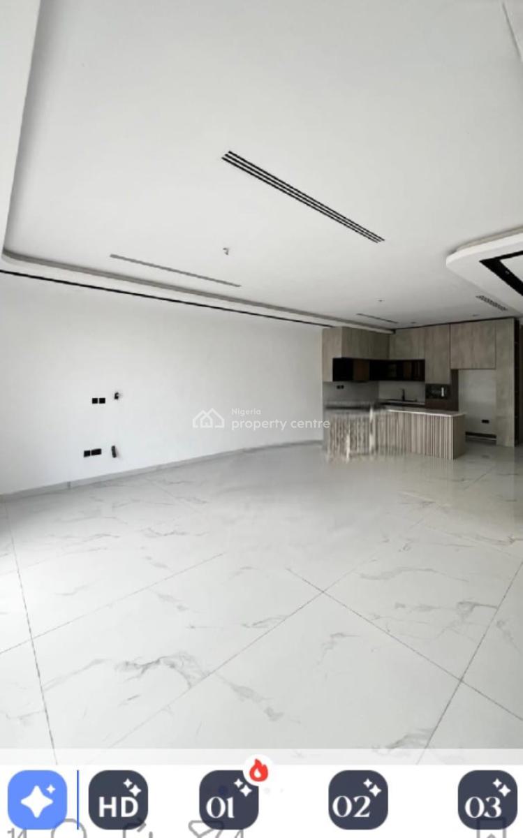 Newly Built 2bedroom Apartment with Fitted Kitchen with Swimming Pool, , Good Road Network, Secured Estate, Balconies and Ample Parking, Lekki Phase 1, Lekki, Lagos, Flat / Apartment for Sale