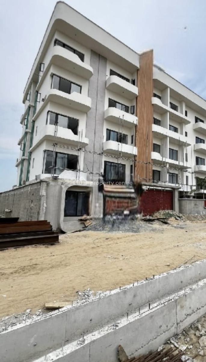 Newly Built 2bedroom Apartment with Fitted Kitchen with Swimming Pool, , Good Road Network, Secured Estate, Balconies and Ample Parking, Lekki Phase 1, Lekki, Lagos, Flat / Apartment for Sale