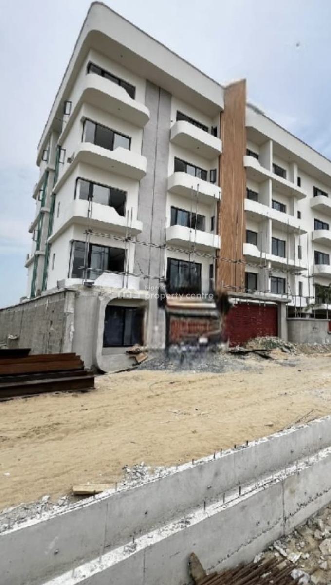 Newly Built 2bedroom Apartment with Fitted Kitchen with Swimming Pool, , Good Road Network, Secured Estate, Balconies and Ample Parking, Lekki Phase 1, Lekki, Lagos, Flat / Apartment for Sale