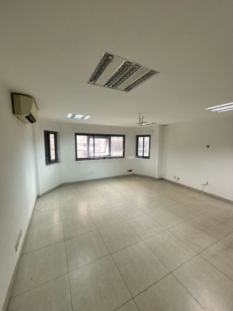 Fully Serviced 410sqm Open Plan Office Space on The 2nd Floor, Victoria Island (vi), Lagos, Commercial Property for Rent