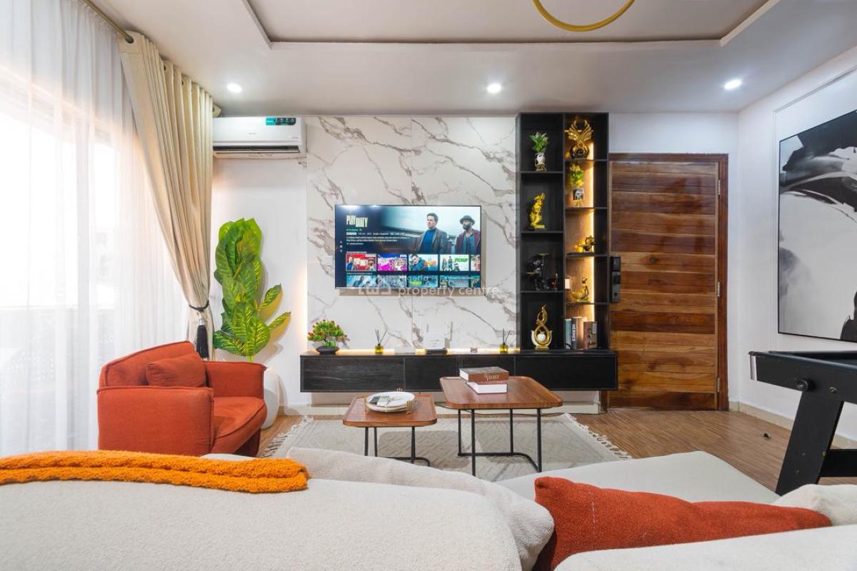 1 Bedroom with Snooker Board, Mijl Salem, Ikate, Lekki, Lagos, Mini Flat (room and Parlour) Short Let