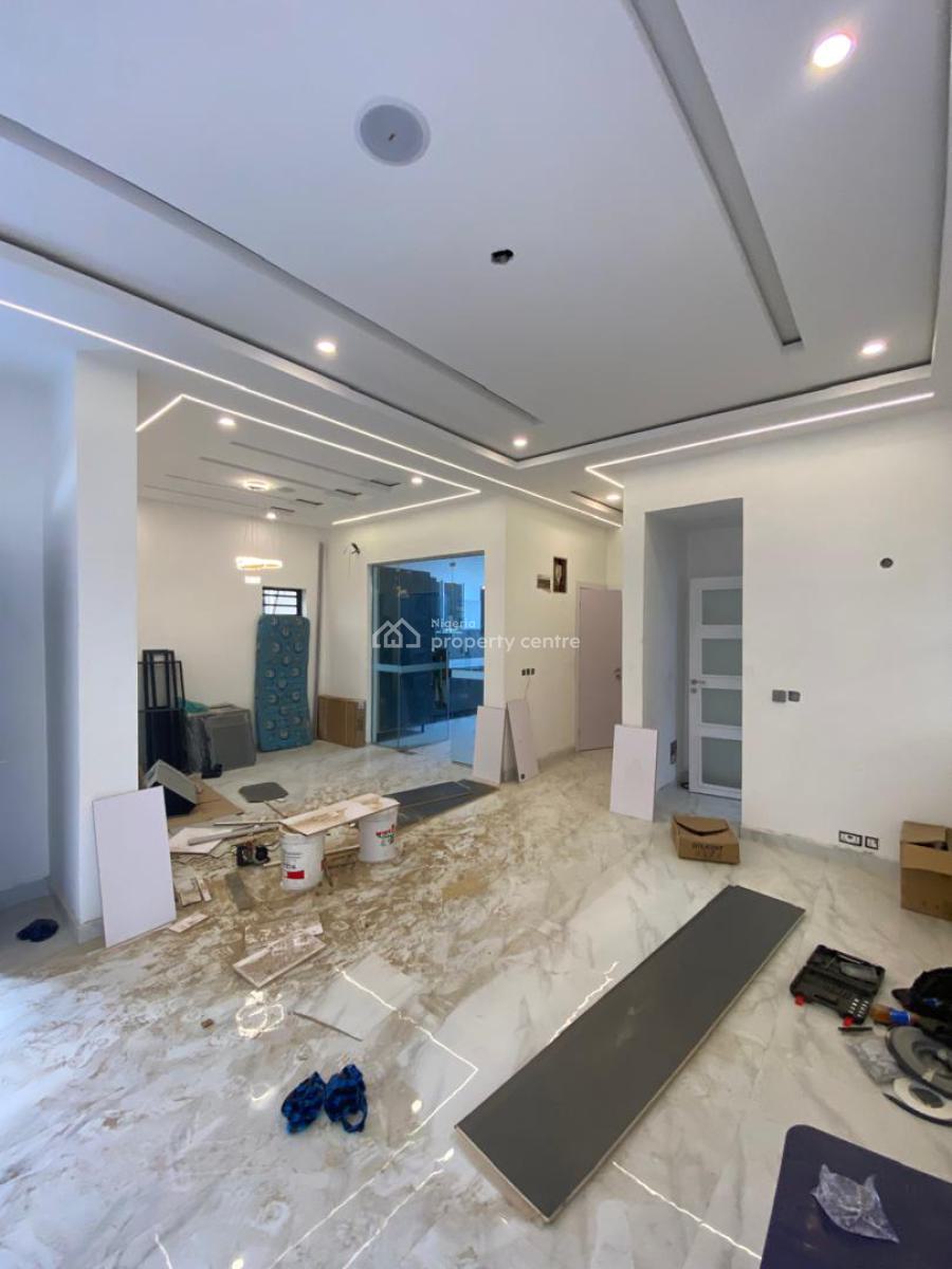 Newly Built 5 Bedroom Contemporary Design Duplex with 1bq, Chevron, Lekki Phase 2, Lekki, Lagos, Detached Duplex for Sale