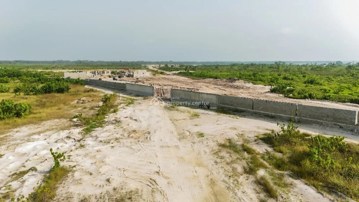 Prime Water Front Serviced Plots, Nathans Bay, Lakowe, Ibeju Lekki, Lagos, Residential Land for Sale