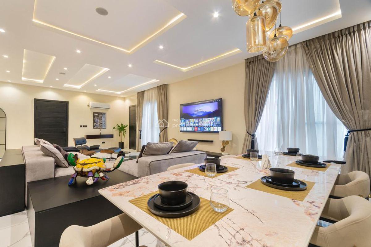 Large Furnished 3 Bedroom Penthouse, Olumegbon Street, Old Ikoyi, Ikoyi, Lagos, Flat / Apartment for Rent