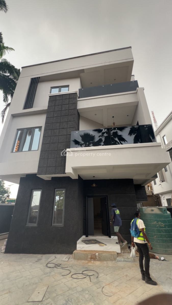 Brand New 5 Bedroom Duplex with a Room Bq, Omole Phase 1, Ikeja, Lagos, Detached Duplex for Sale