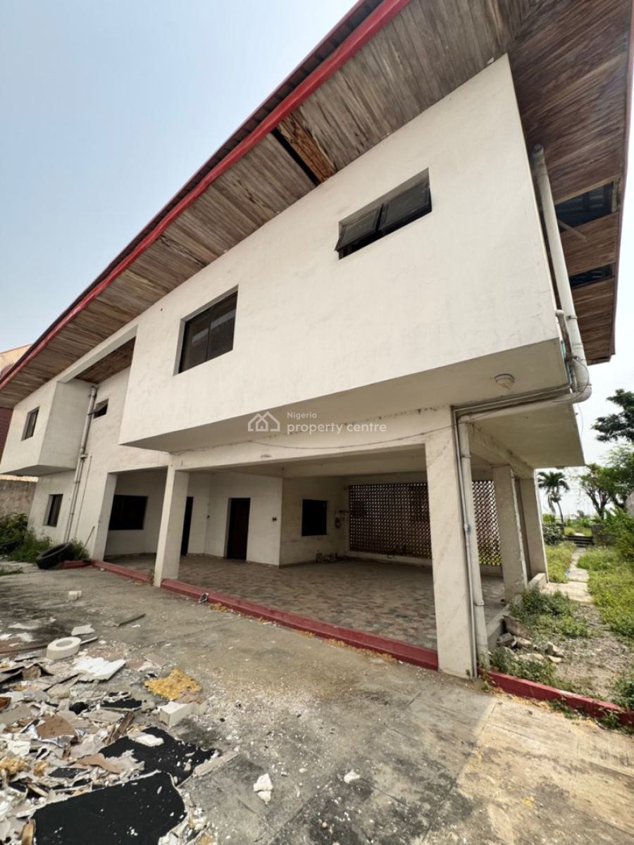 Waterfront Detached Commercial Building in Vi, Victoria Island (vi), Lagos, Commercial Property for Rent