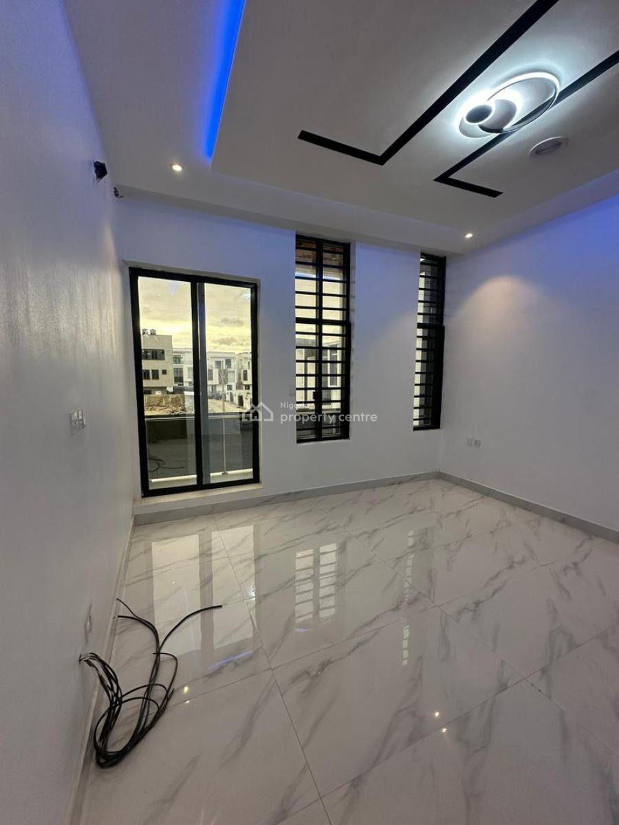 Well Finished 4 Bedroom Semi Detached Duplex W/ Bq in a Secured Estate, Chevron, Lekki, Lagos, Semi-detached Duplex for Sale