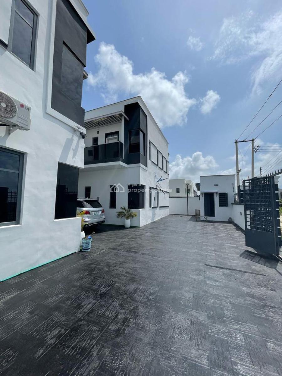 Luxurious Serviced 4bedroom Semi-detached Duplex W/ Bq & Security Post, Ajah, Lagos, Semi-detached Duplex for Sale