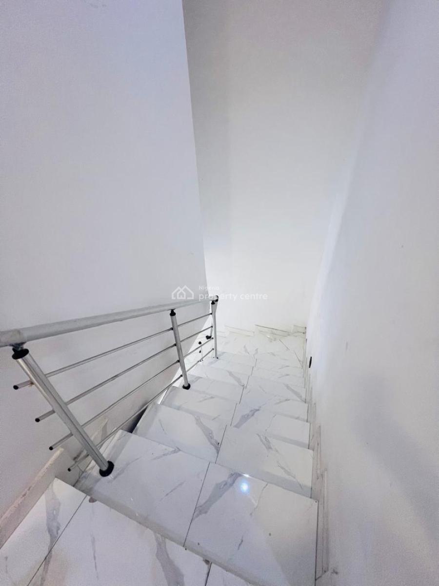 3 Bedroom Terrace Duplex with Bq in a Secured Estate, Sangotedo, Ajah, Lagos, Terraced Duplex for Rent