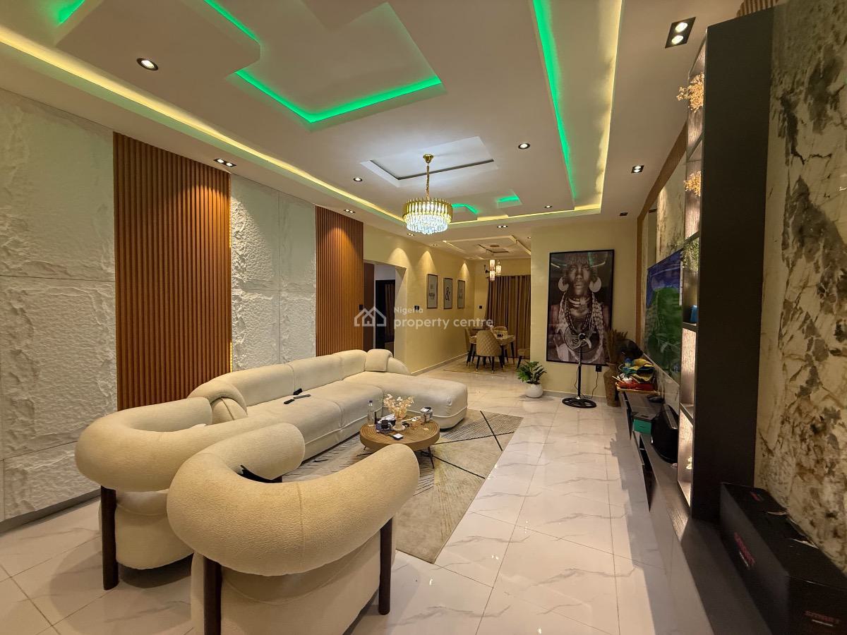 Luxury Furnished 2 Bedroom Apartment, Thera Miracle Zone, Sangotedo, Ajah, Lagos, Flat / Apartment for Rent