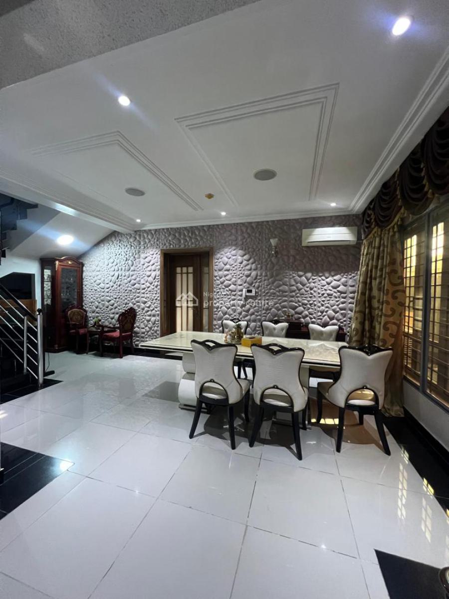 Luxury 5-bedroom Fully Detached Duplex with Pool, 24hrs Power and 2 Bq, Lekki Phase 1, Lekki, Lagos, Detached Duplex for Rent