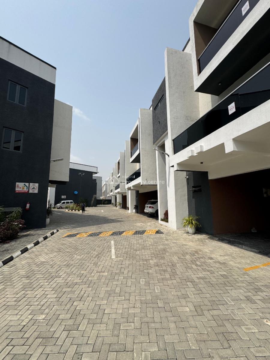4 Bedroom Terrace with Swimming Pool and Kids Play Ground, Off Kunsela Road, Ikate Elegushi, Lekki, Lagos, Terraced Duplex for Sale