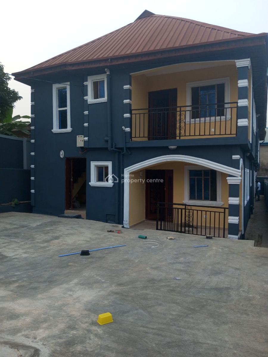 Newly Tastefully Built 2 Nos 2 Bedroom Flats and 2 Nos Mini Flats, Magboro, Before Mfm Prayer City, Off Lagos Ibadan Express Way Ogun Sta, Magboro, Ogun, Detached Duplex for Rent