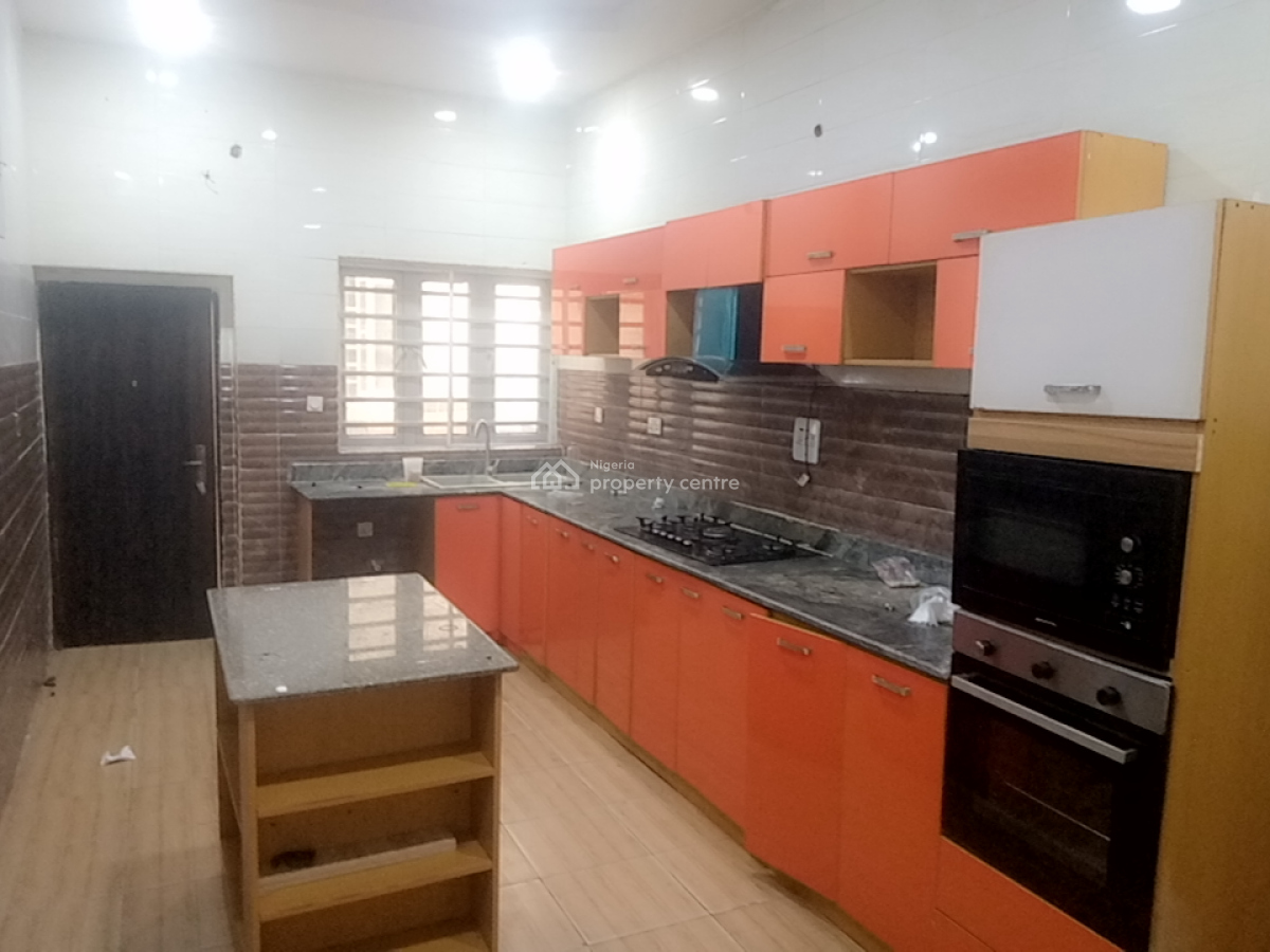 a Neatly and Massively Built 4 Bedroom Semi Detached Duplex and a Bq, Osapa, Lekki, Lagos, Semi-detached Duplex for Rent