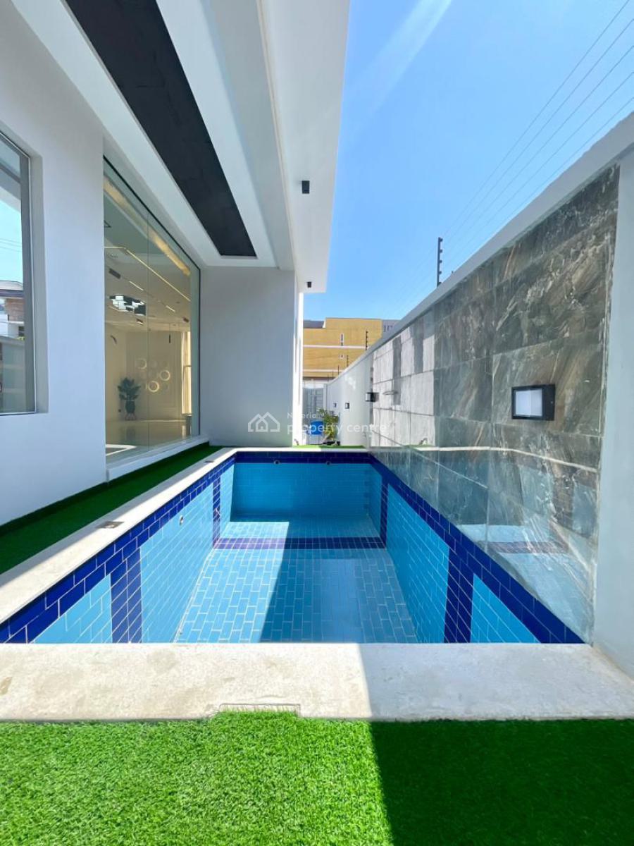 5 Bed Luxury Home with Gym, Cinema, Elevator, Pool, Open Terrance, Lekki Phase 1, Lekki, Lagos, Detached Duplex for Sale