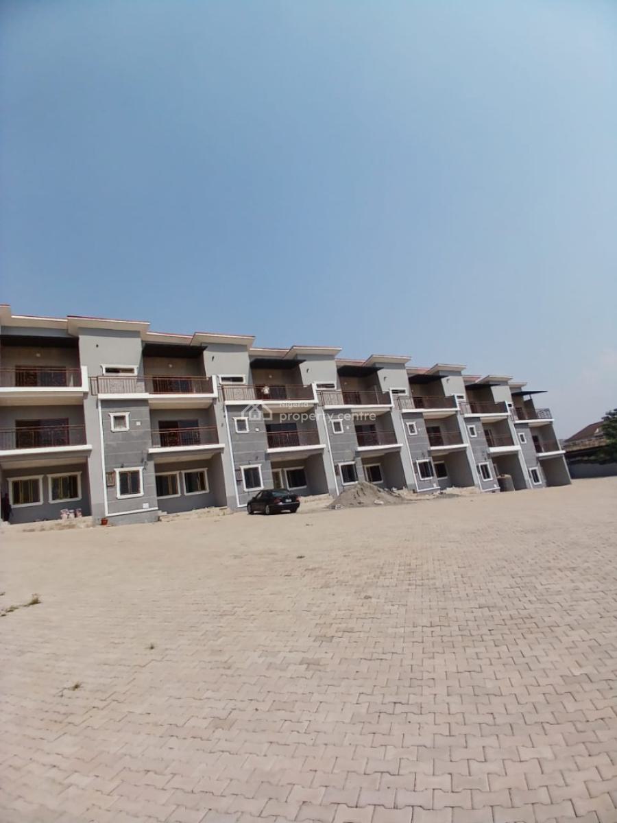 7 Units  of Tastefully Finished 4 Bedroom Terraced Duplex with a Bq, Apo, Abuja, Terraced Duplex for Rent