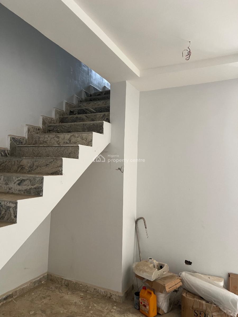 Brand New 4 Bedroom Terrace Duplex with Bq, Office/resudence, Tarred R, Wuye Main(tarred Rd, Wuye, Abuja, Terraced Duplex for Rent