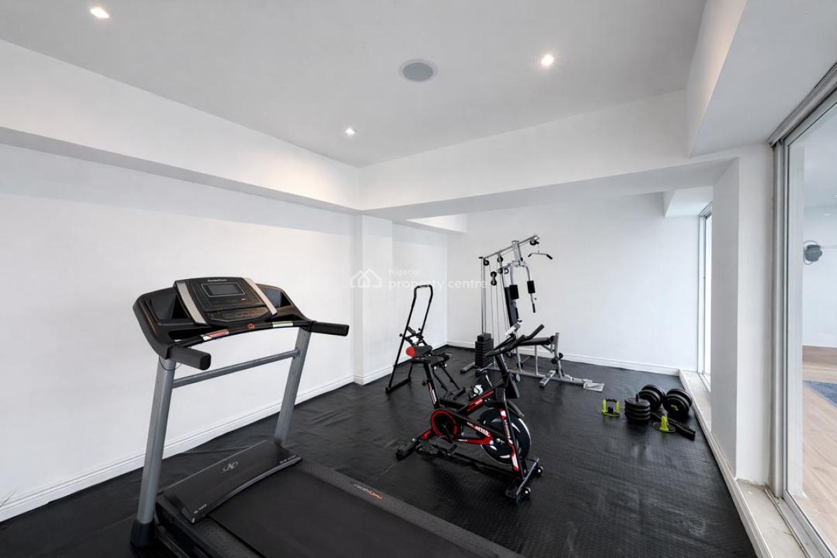Luxury 4-bedroom Maisonette with Fully-equipped Gym, Pleasant Stay, Ensuite Rooms, Lekki Phase 1, Lekki, Lagos, Flat / Apartment Short Let
