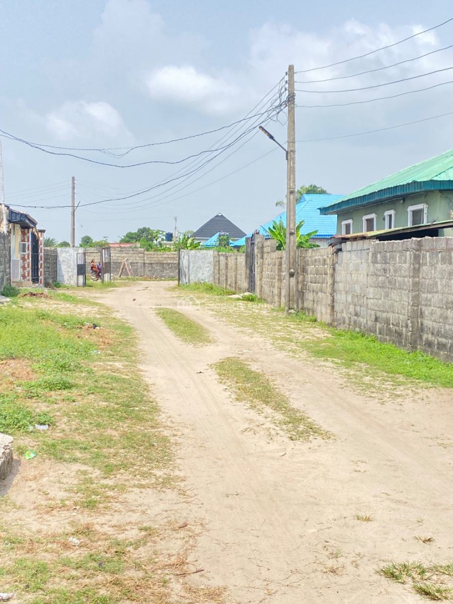 300sqm Fenced and Gated Land Behind Abijo Gra, Abijo, Lekki, Lagos, Residential Land for Sale