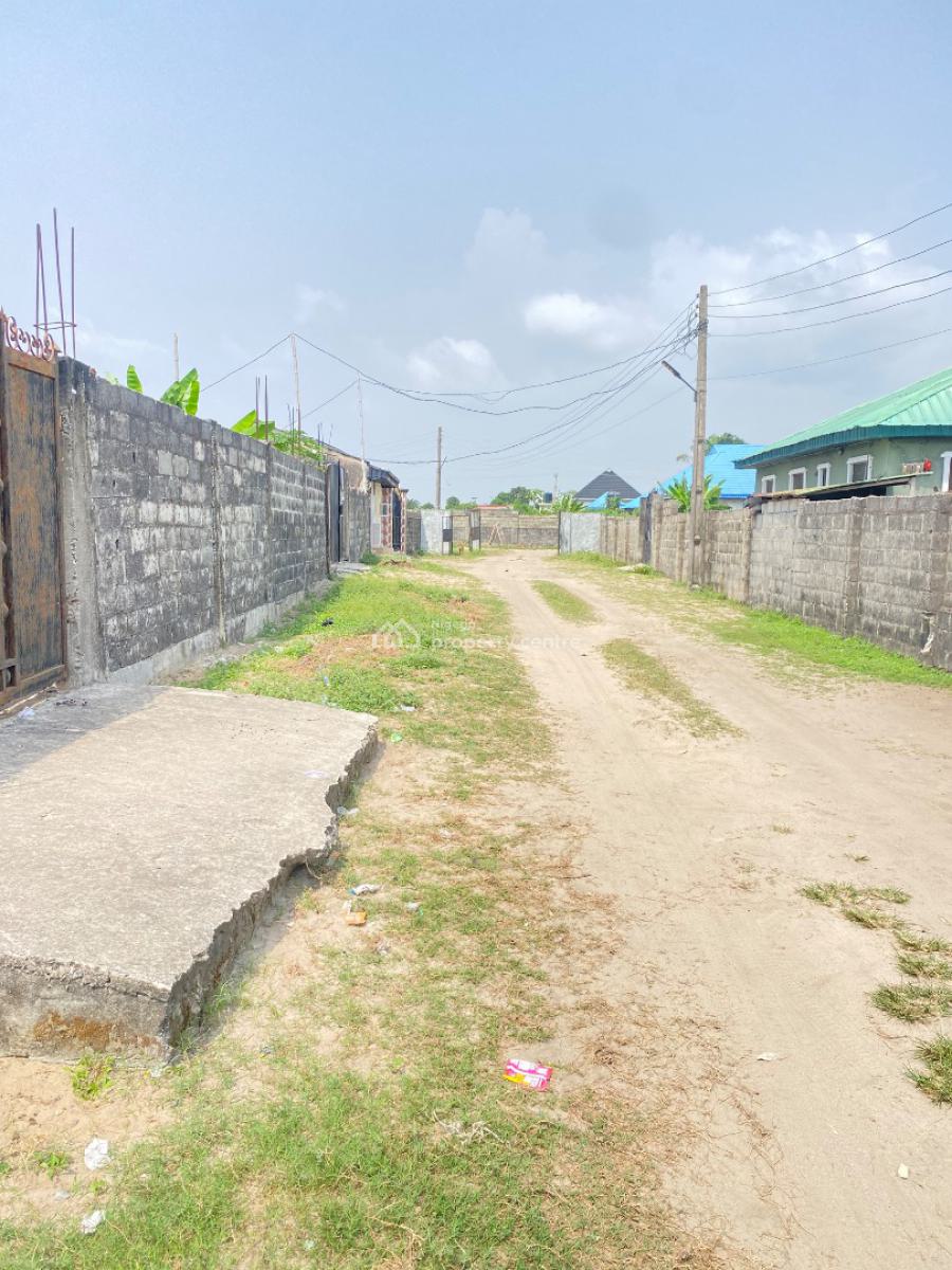 300sqm Fenced and Gated Land Behind Abijo Gra, Abijo, Lekki, Lagos, Residential Land for Sale