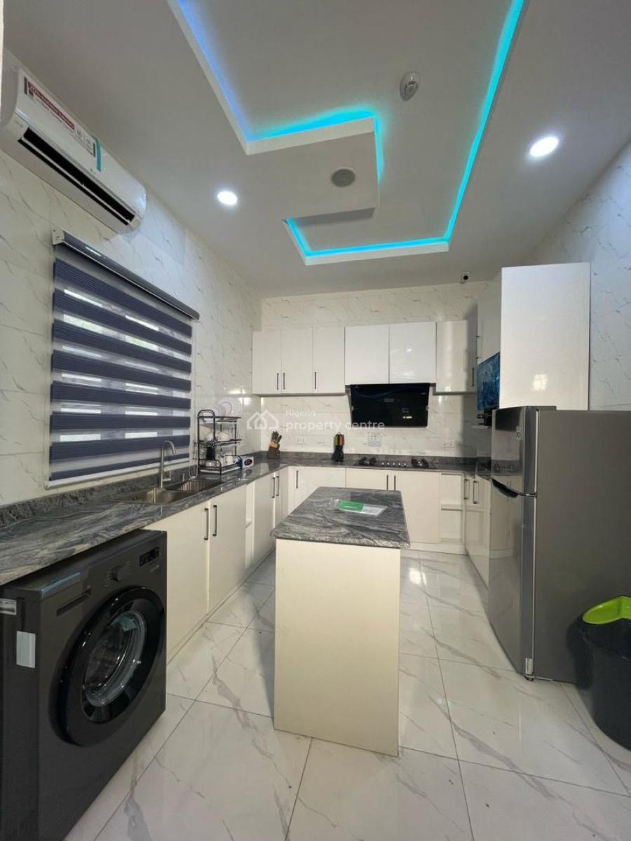 Luxurious Serviced 4 Bedroom Semi-detached Duplex with Bq and Security, Ajah, Lagos, Semi-detached Duplex for Sale