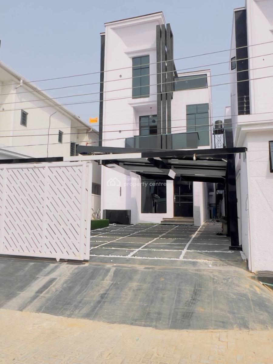 5 Bedroom Fully Detached Duplex +bq,with Pool,cinema,gym Room and Roof, Orchid Road, Lekki, Lagos, Detached Duplex for Sale