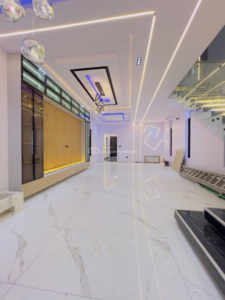 5 Bedroom Fully Detached Duplex +bq,with Pool,cinema,gym Room and Roof, Orchid Road, Lekki, Lagos, Detached Duplex for Sale