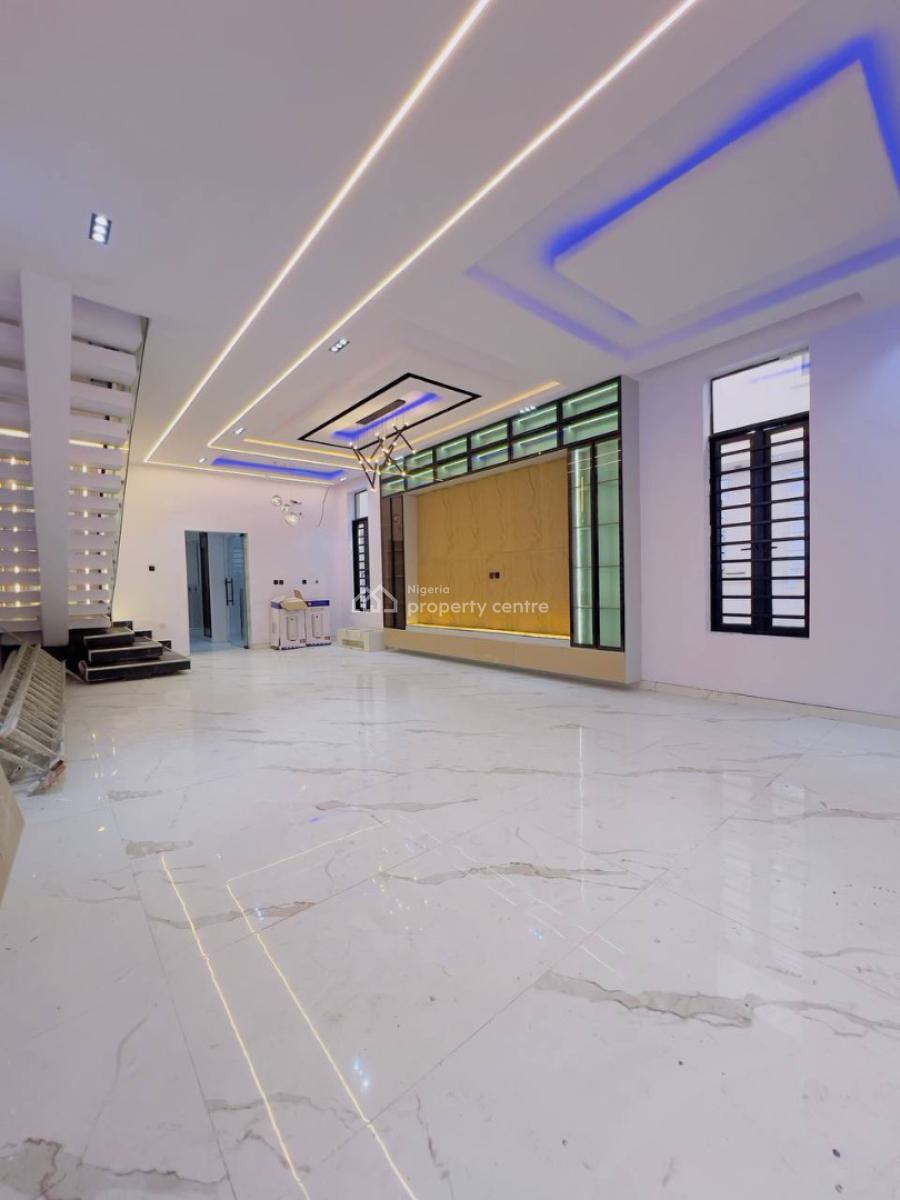 5 Bedroom Fully Detached Duplex +bq,with Pool,cinema,gym Room and Roof, Orchid Road, Lekki, Lagos, Detached Duplex for Sale