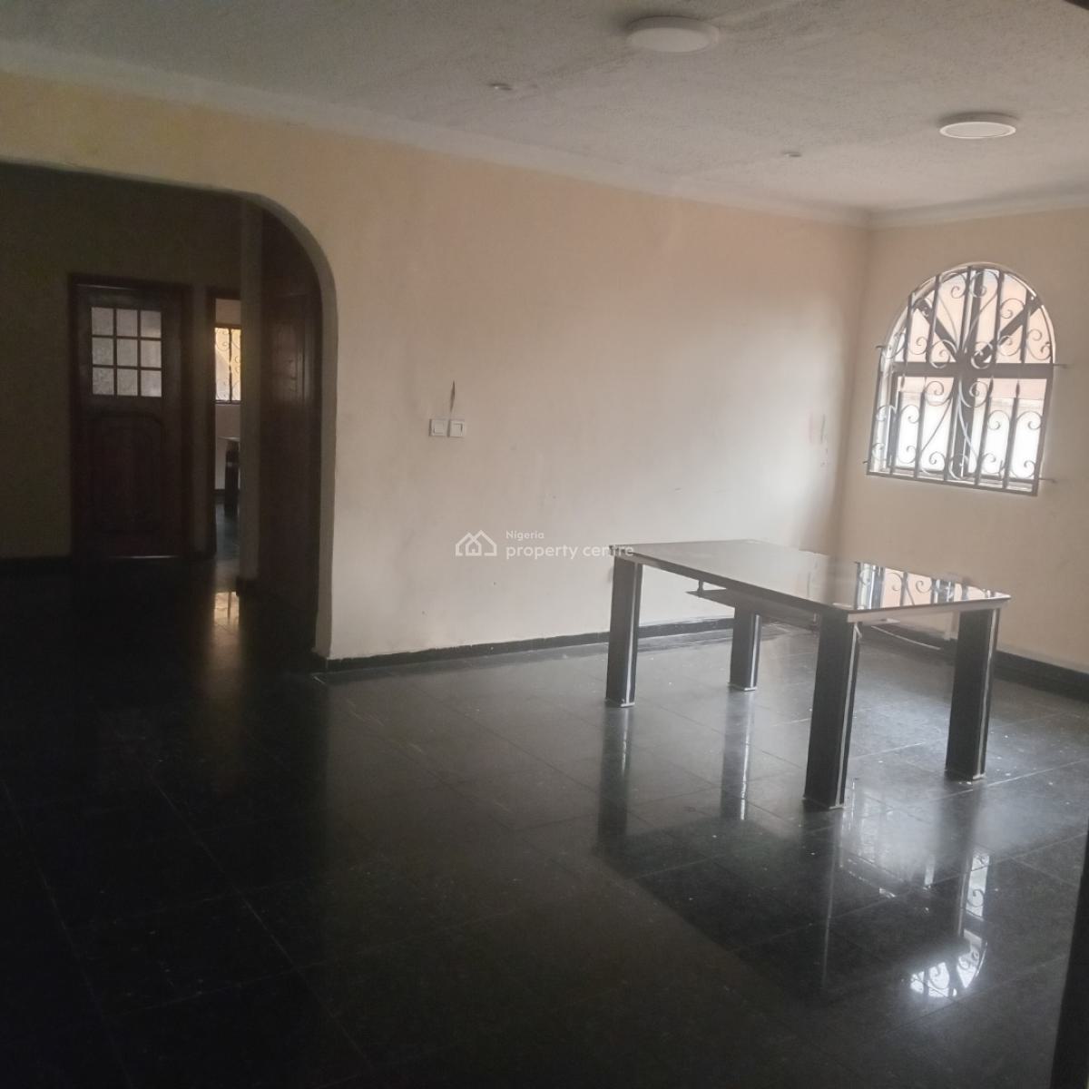an Entire Ground Floor of Semi-detached Duplex, Itafaji St, Dolphin Estate, Ikoyi, Lagos, Office Space for Rent