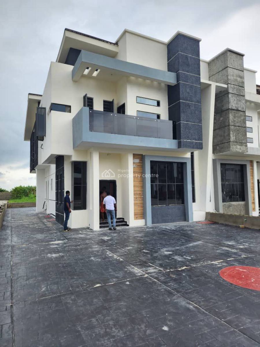 Furnished 4 Bedroom Semi-detached Duplex with Bq, Abijo Gra, Sangotedo, Ajah, Lagos, Semi-detached Duplex for Sale