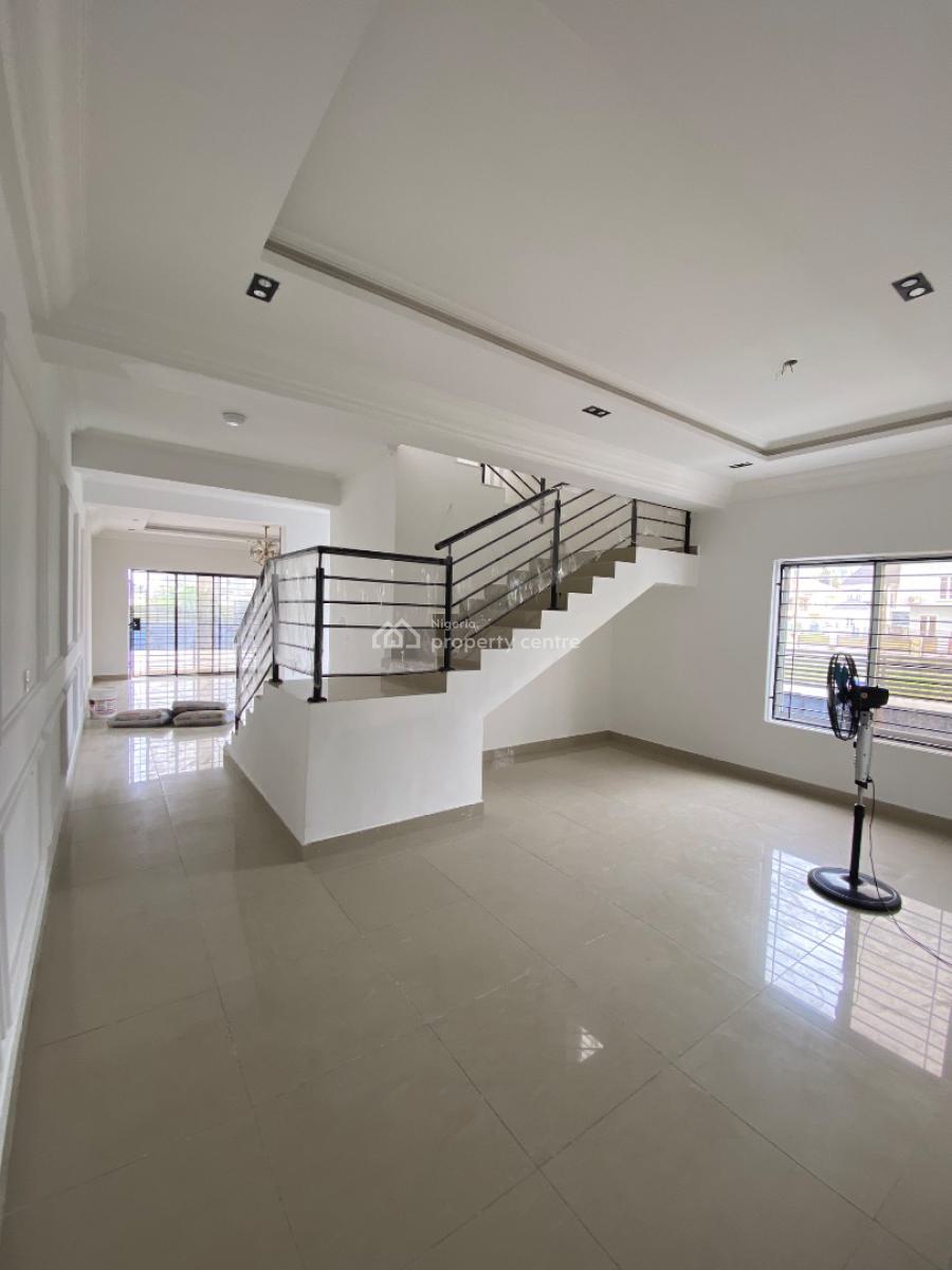 Clean 4 Bedroom Duplex, Gated Estate By Shop Rite, Sangotedo, Ajah, Lagos, Semi-detached Duplex for Rent