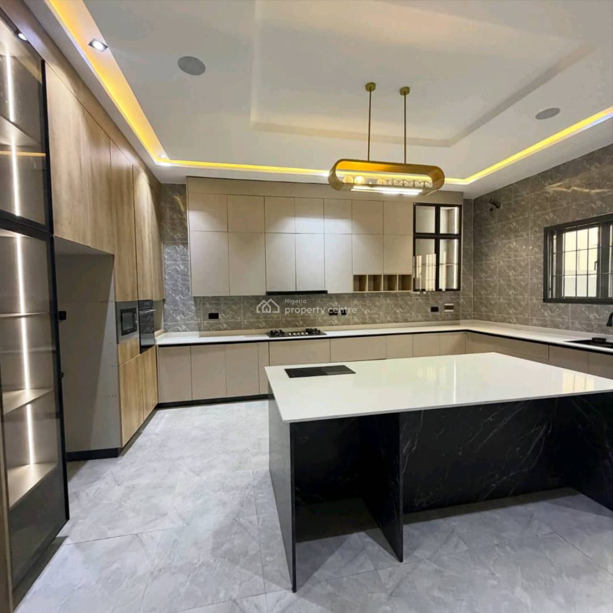 Newly Completed 5 Bedrooms Fully Detached Stand Alone Residence Designed, Guzape District, Abuja, House for Sale