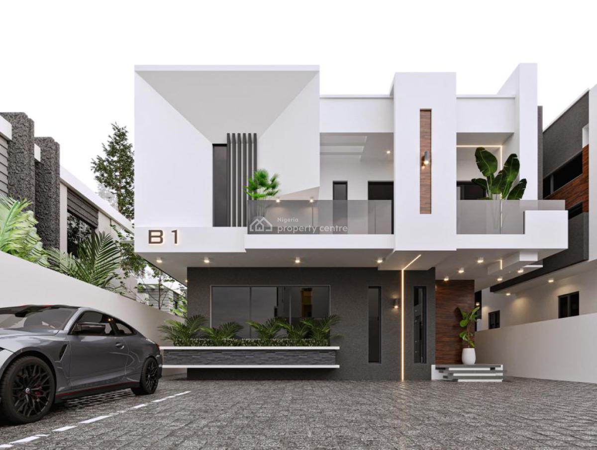Luxury 5 Bedroom Duplex with Excellent Facillities, Chevron, Lekki, Lagos, House for Sale