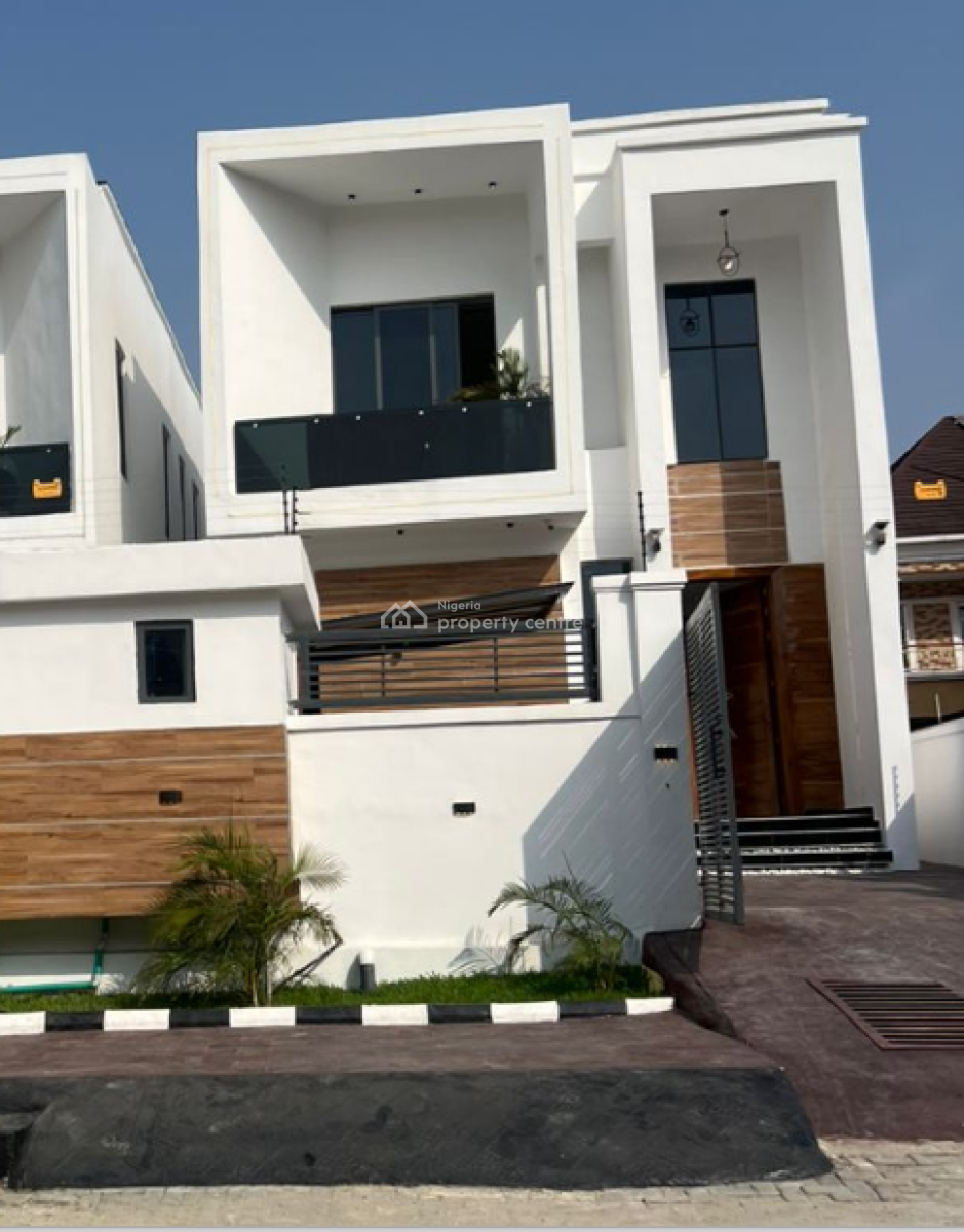 Luxury 5 Bedroom Duplex with Excellent Facillities, Chevron, Lekki, Lagos, House for Sale