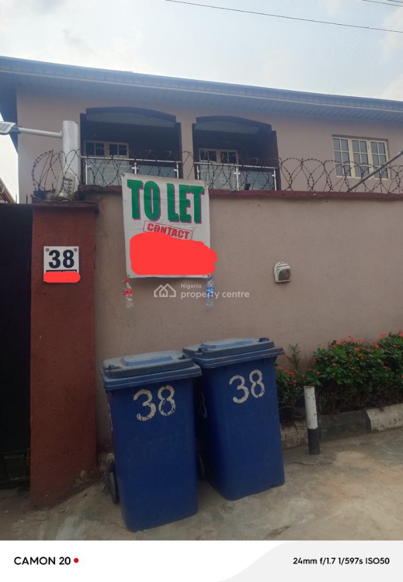 Standard 2bedrooms Upstairs with Pop, Screeded Walls, Kitchen Cabinet,, Alagomaji, Yaba, Lagos, Flat / Apartment for Rent