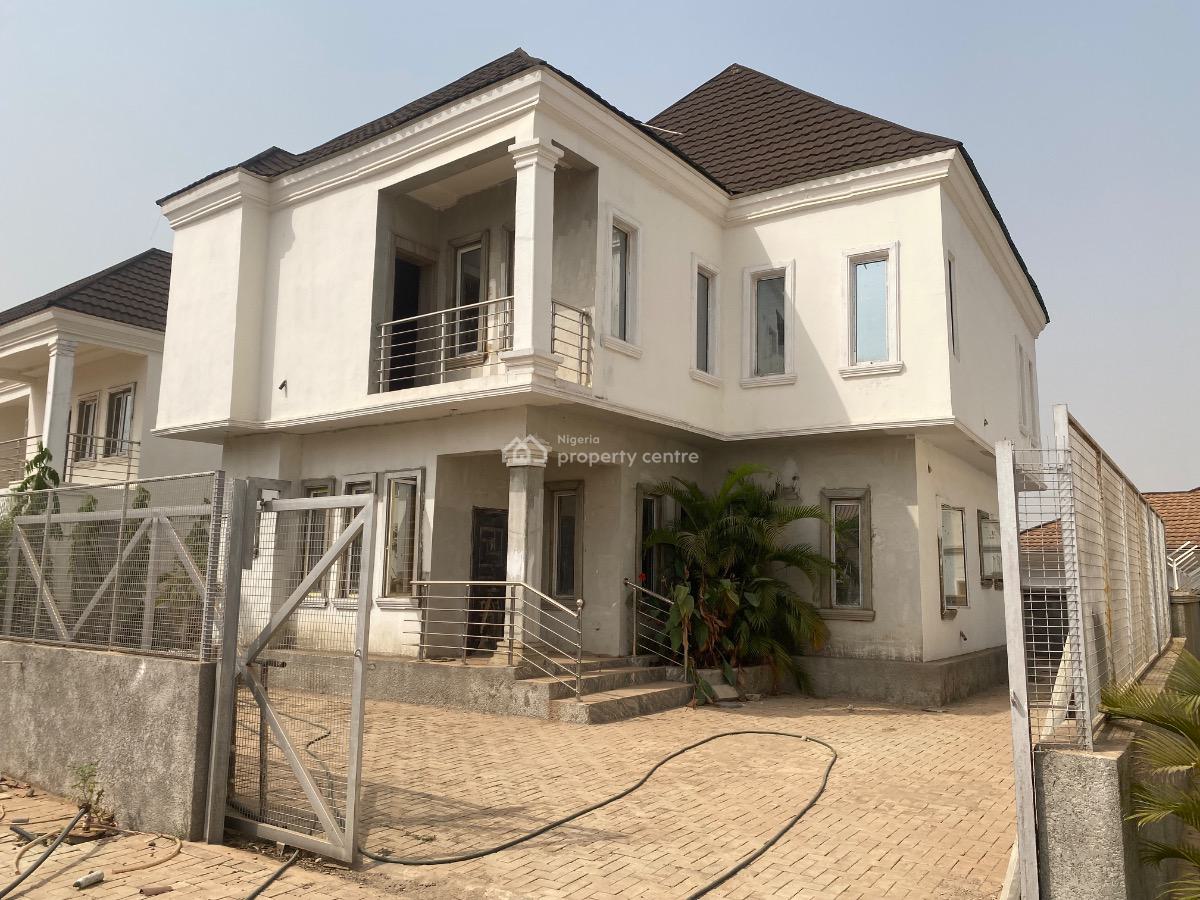 Luxury 4 Bedroom Fully Detached Duplex with a Room Bq, Behind Sunny Vale Estate, Galadimawa, Abuja, Detached Duplex for Sale