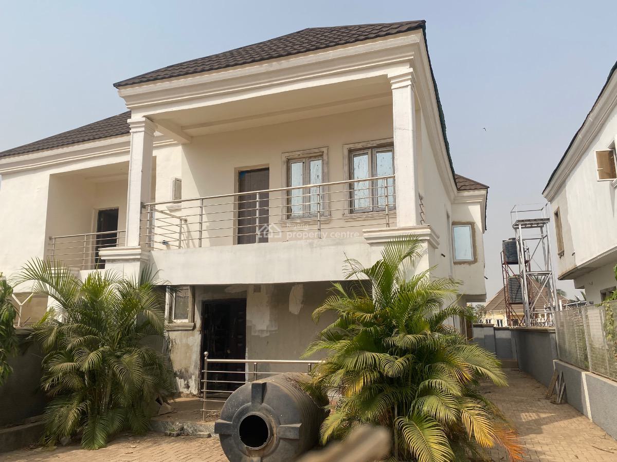 Luxury 4 Bedroom Fully Detached Duplex with a Room Bq, Behind Sunny Vale Estate, Galadimawa, Abuja, Detached Duplex for Sale