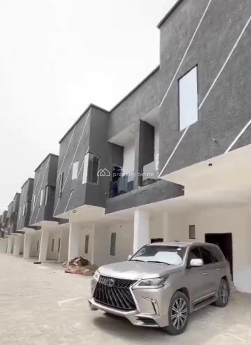 Luxury 4 Bedrooms, Ajah, Lagos, Terraced Duplex for Rent