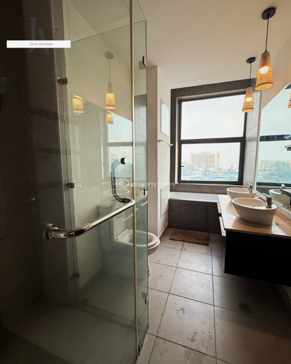 Luxury 3 Bedrooms Apartment  Water View & City View, Victoria Island (vi), Lagos, Flat / Apartment for Rent