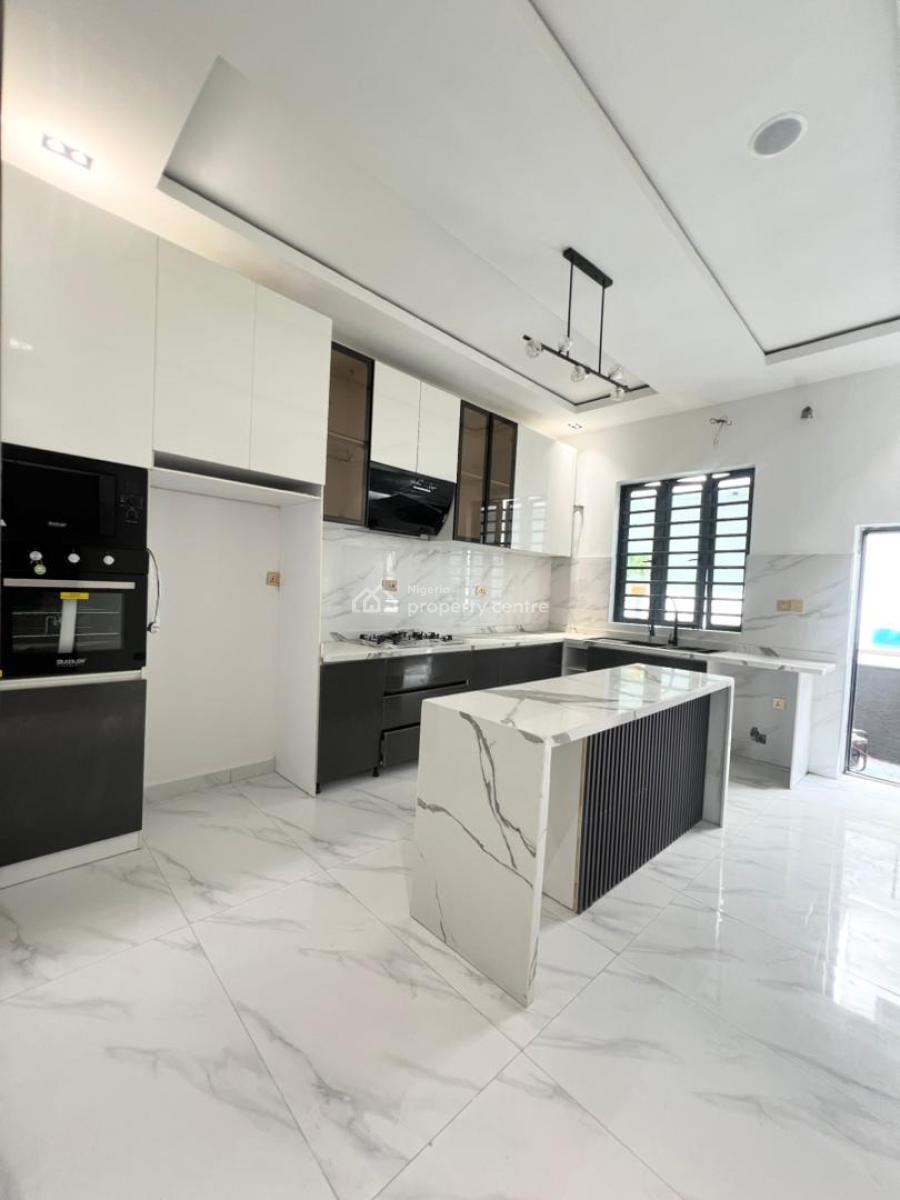 Luxury 4bedroom Fully Detached Duplex  with Bq in a Secure Estate, Ajah, Lekki, Lagos, Detached Duplex for Rent