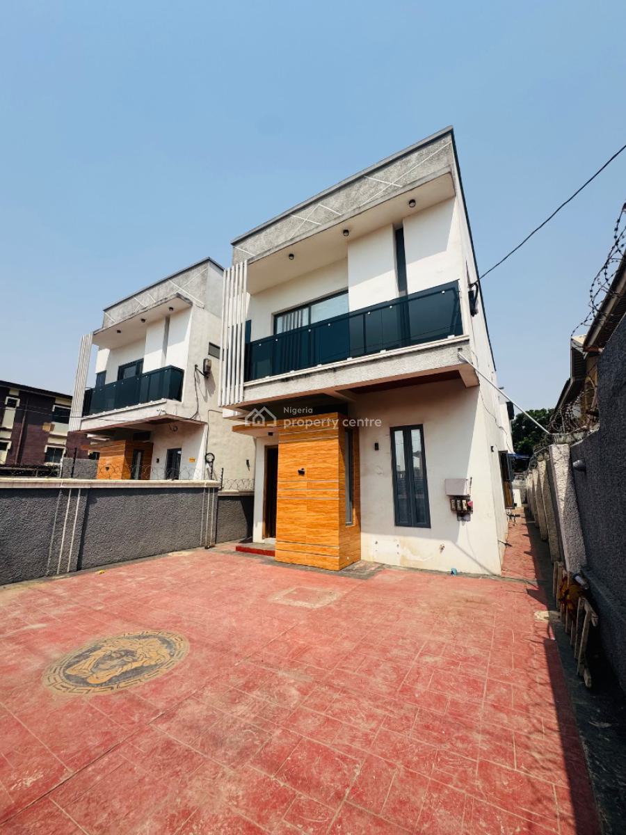 Newly Built 4 Bedroom Fully Detached Duplex with Bq, Ogba, Ikeja, Lagos, Detached Duplex for Sale