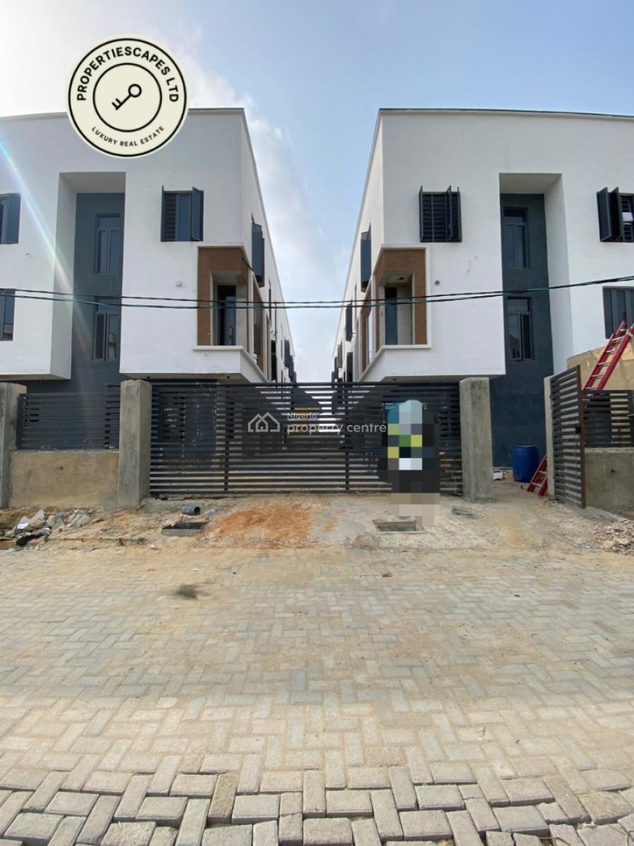 Tastefully Built 3 Bedroom Terrace Duplex with Bq, Ikate, Lekki, Lagos, Terraced Duplex for Sale