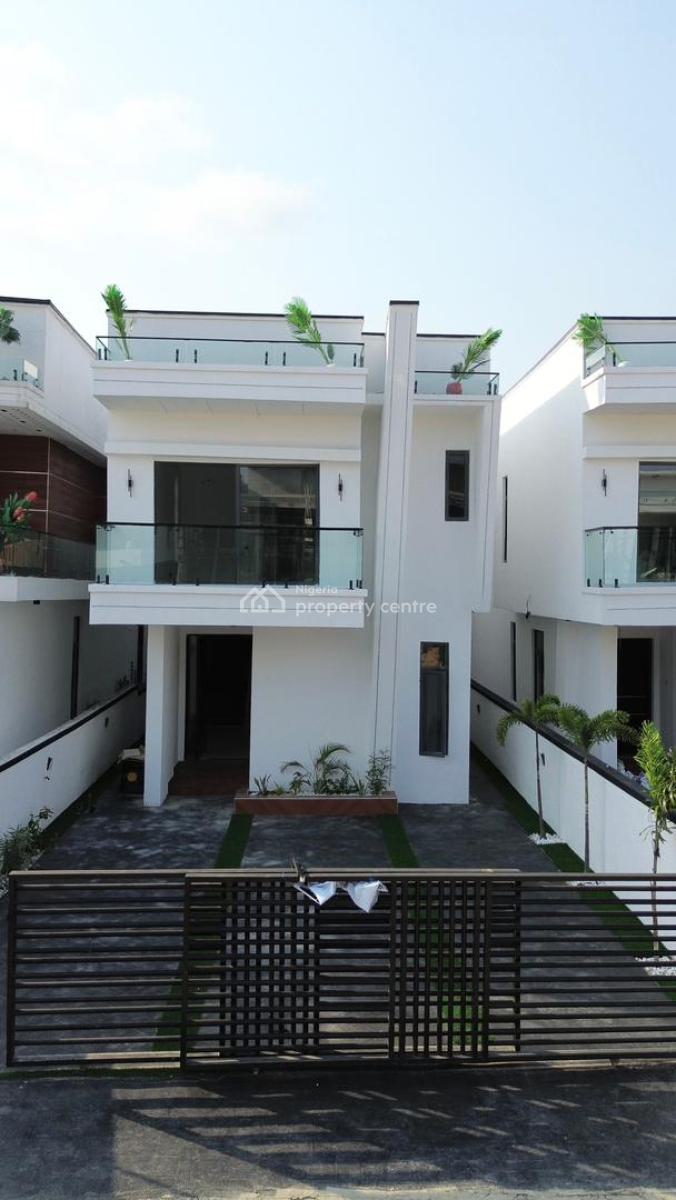 Luxury 5bedroom Fully Detached Duplex with Bq, Pool in a Secure Estate, Ajah, Lekki, Lagos, Detached Duplex for Sale