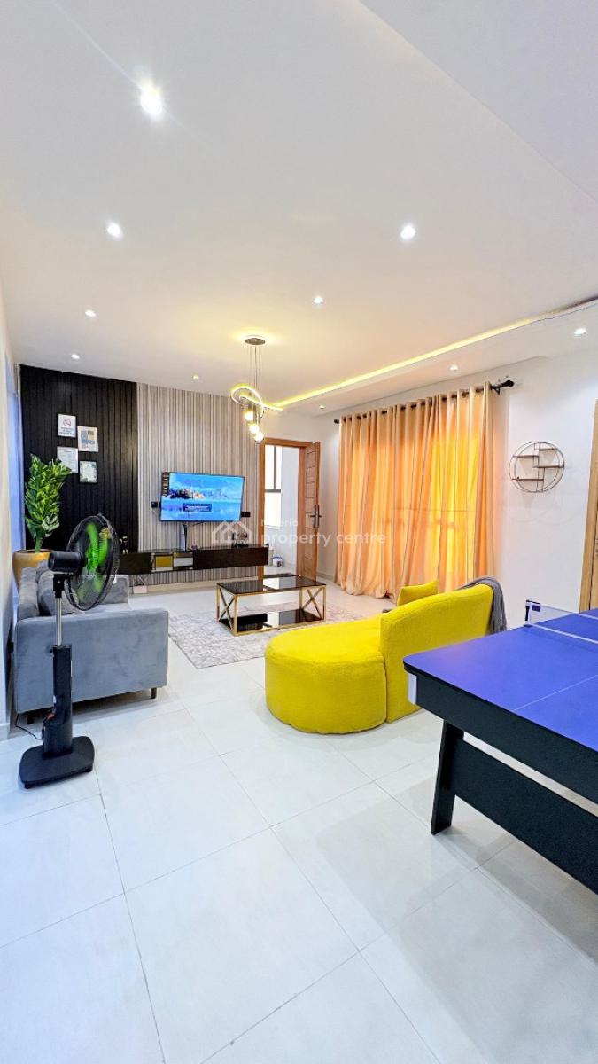 Spacious 2 Bedroom Apartment with Ps5 and Gym, Lekki Phase 1, Lekki, Lagos, Flat / Apartment for Rent