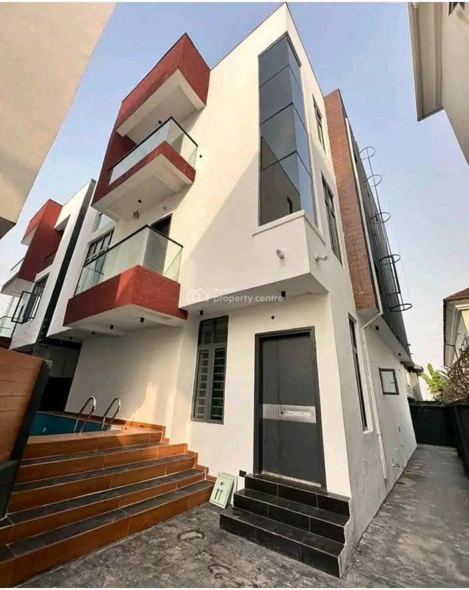 Fully Detached 5 Bedroom Duplex in a Secured Estate, Lekki Phase 1, Lekki, Lagos, Detached Duplex for Rent
