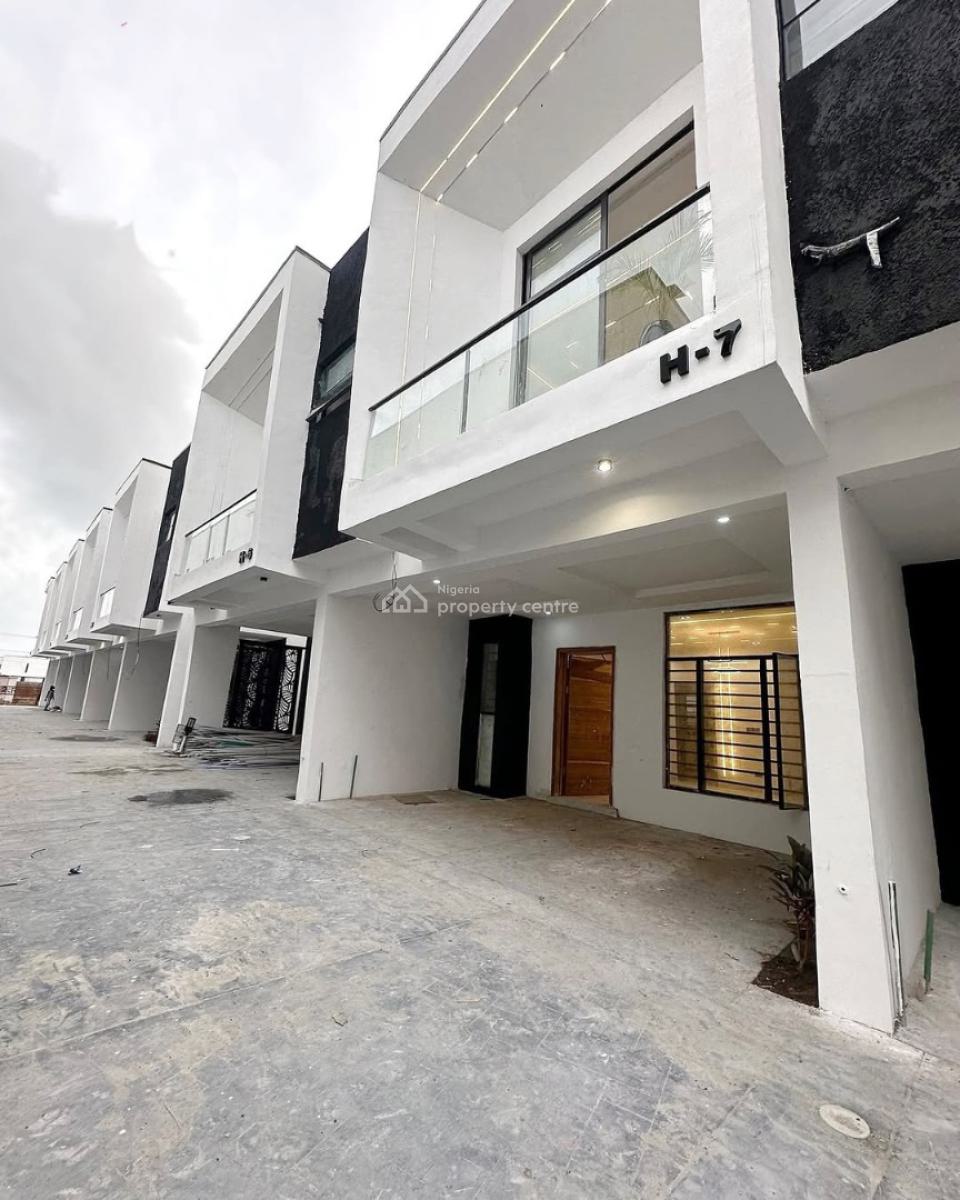 Newly Built 4 Bedroom Terraces, Ikota, Lekki, Lagos, Terraced Duplex for Sale