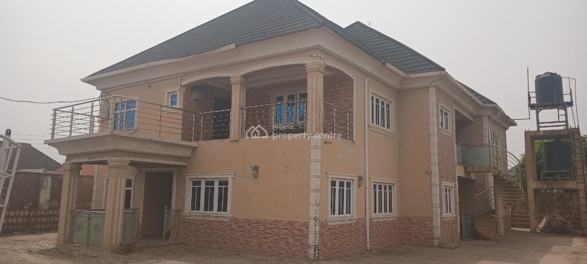 Fully Furnished 5bedroom Duplex with 2 Units of 1bedroom Flat, Agunfoye, Igbogbo, Ikorodu, Lagos, Detached Duplex for Sale